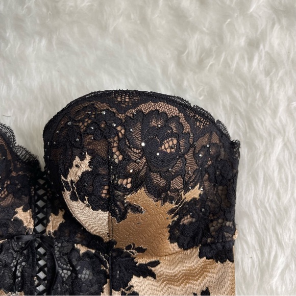 Victorias Secret lace embellished corset bustier 34C - Picture 14 of 15